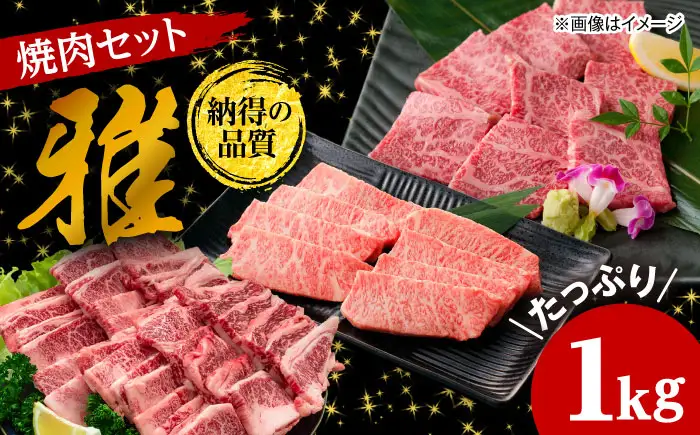 焼肉セット 味付き 雅 1kg 焼肉セット BLCD001