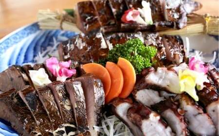 藁焼き三種盛りと農園バーニャカウダソース2個セット【刺身 海鮮 魚  鰆 藁焼き 岡山県 倉敷市 おすすめ 人気】