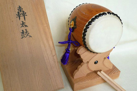 【匠の心、伝統の響き】轟太鼓(高さ18cm)※観賞用