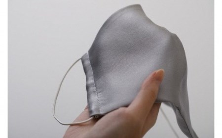 【大正2年創業の絹織物メーカーがつくるマスク】SILK MASK 1枚 007015 マスク