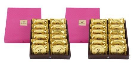 A244　ショコラジャポン１２個入　２セット【洋菓子 チョコ 瓢月堂 パティシエ オカダ スイーツ ショコラスイーツ お菓子 大阪 八尾市】