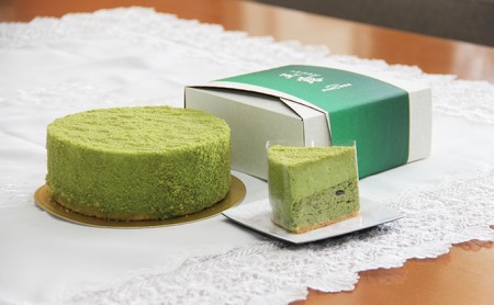 京田辺玉露のドゥーブルフロマージュ お菓子 スイーツ 抹茶ケーキ チーズケーキ ケーキ 