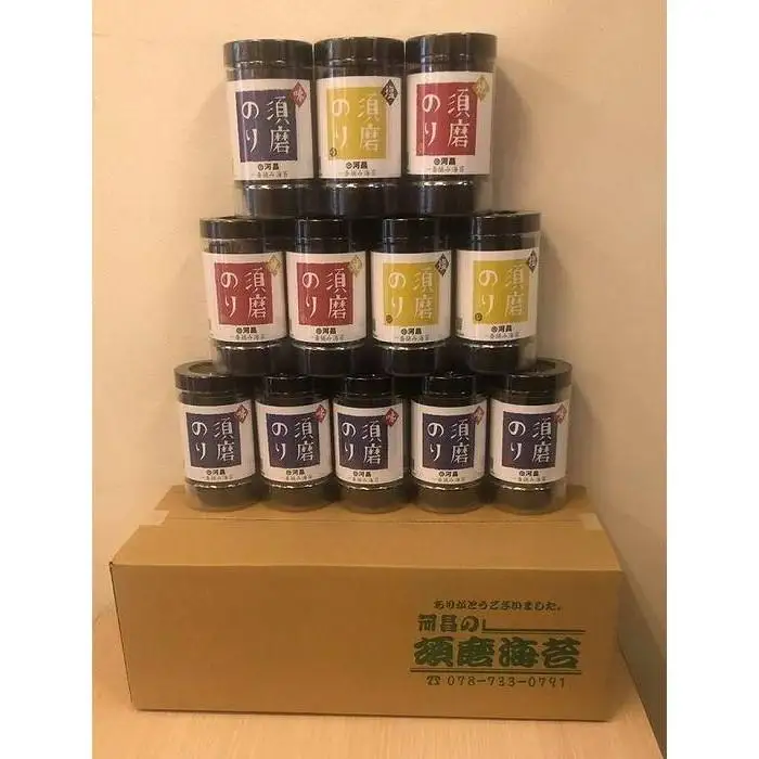 一番摘み須磨のり　　卓上12本セット