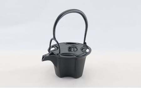 【高岡銅器】アルミ鋳物 燗鍋 七宝 黒 民芸品 工芸品 伝統技術 装飾品 日用品  FAD-0698