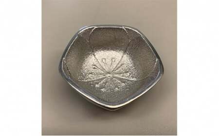 【高岡銅器】錫製 ぐい呑み 五角梅 民芸品 工芸品 伝統技術 装飾品 酒器  FAD-0700