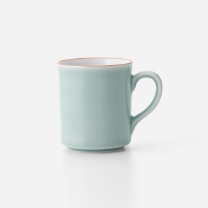 【伊万里焼】青磁口錆掛分けマグカップ 2個セット 027-H716