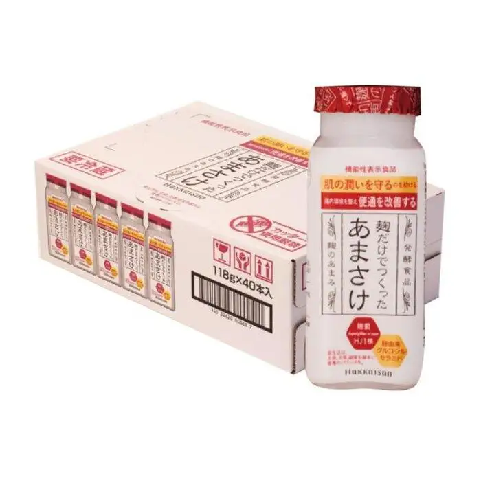 八海山 麹だけでつくったあまさけ 118g 1ケース（40本入）【八海山 麹 こうじ 米麹 甘酒 あま酒 あまさけ ノンアル セット すっきり 味わい ホット 飲み切り】