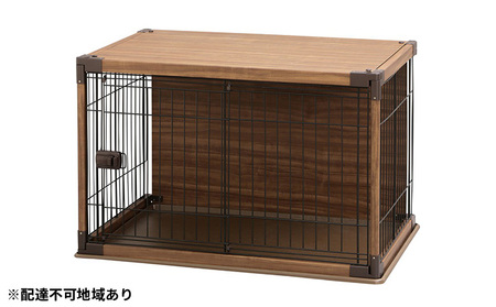 インテリアウッディサークル PIWS-960 ダークブラウン アイリスオーヤマ 雑貨 日用品 犬小屋 ゲージ 