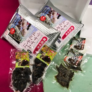 [淡墨桜の里根尾特産] うすずみ豆乳そばと根尾の珍味詰め合わせ [0270]