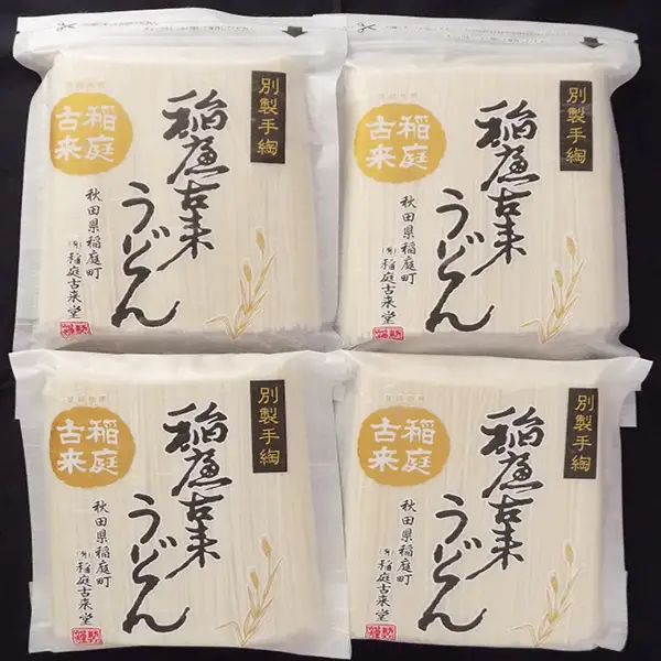 稲庭古来うどん 2,160gチャック付き和紙袋入 稲庭うどん 稲庭うどん 【(有)稲庭古来堂】[B4-1401]