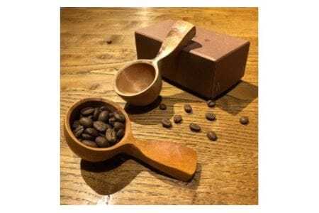 手彫りの珈琲さじ(木材：職人おまかせ)【GOOD WOOD WORKS】_HA0044
