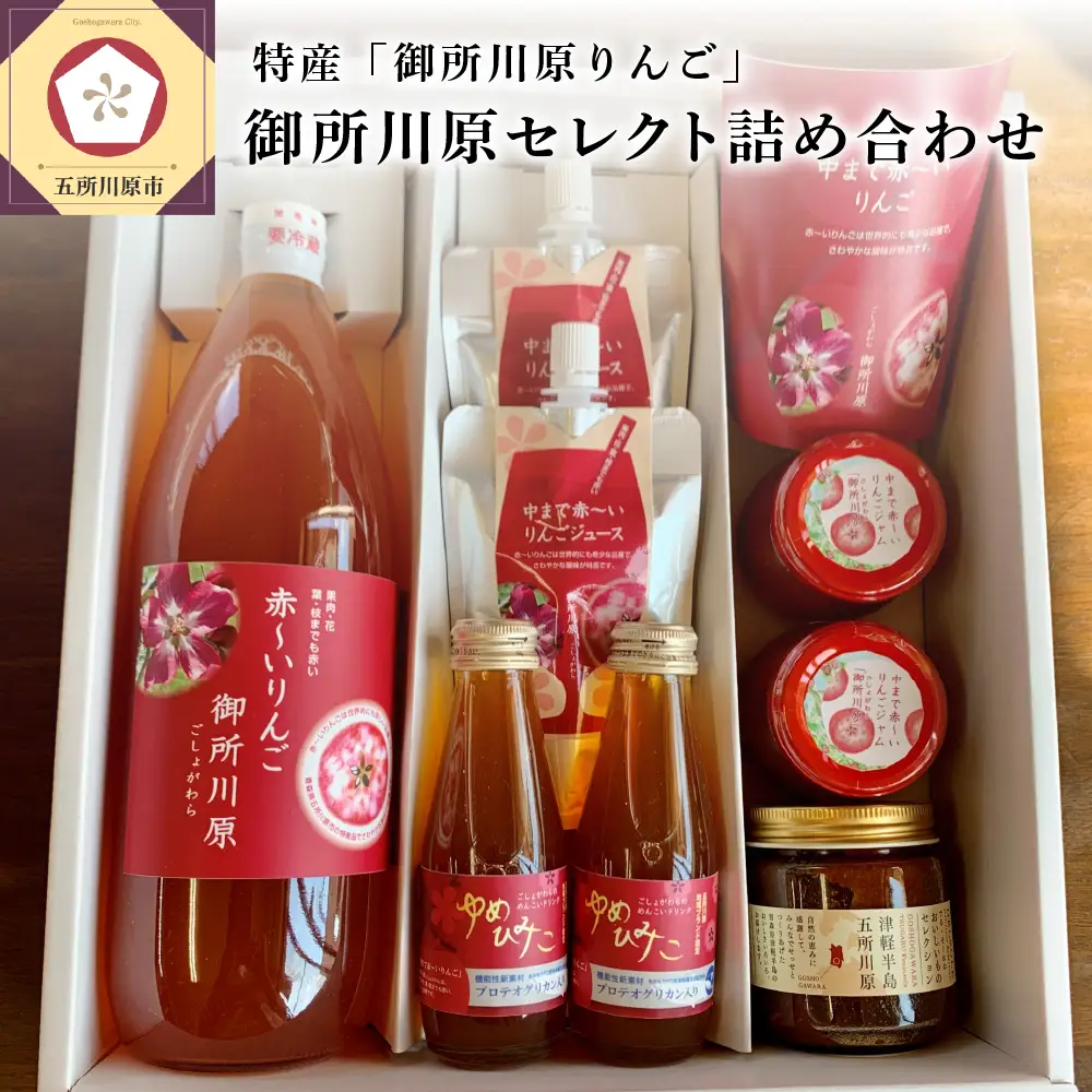 中まで赤～いりんご「御所川原」セレクト