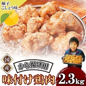 唐揚げ柚子こしょう味 2.3kg ｜唐揚げ NDM