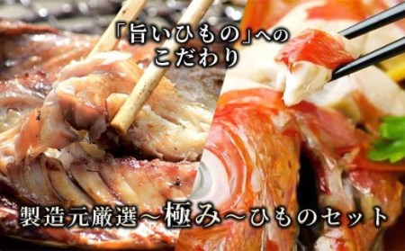 製造元厳選～極み～ひものセット【 干物 】