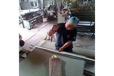 【宮崎畳店】畳工場見学とベッド畳製作体験（１名分）