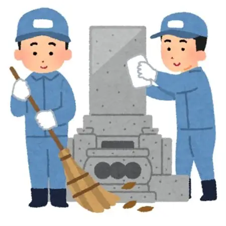 【鮫川村】お墓掃除・お墓参り代行サービス(水洗い・お供え)【1247975】