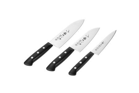 ETO-801 燕人の匠「桜吟」三徳包丁170mm & 小型三徳包丁140mm & ペティナイフ140mm