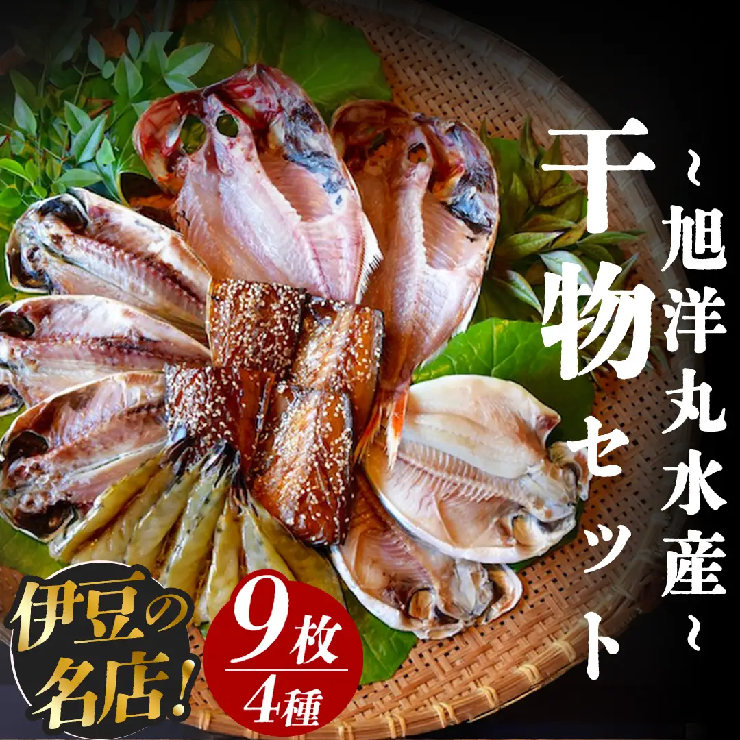 お手軽！旭洋丸水産手作り干物セット 【 干物 】