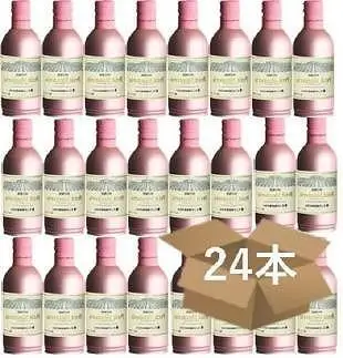ワイン プティモンテリア ロゼスパークリング 290ml×24本｜ロゼ ロゼスパークリング 山梨ワイン スパークリング 葡萄酒 ホームパーティー アウトドア キャンプ お家飲み 宅飲み ストック 富士 富士河口湖町 モンデ酒造