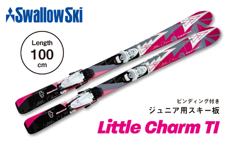 スキー板 【100cm】 子ども用 ビンディング付 sw1006-100