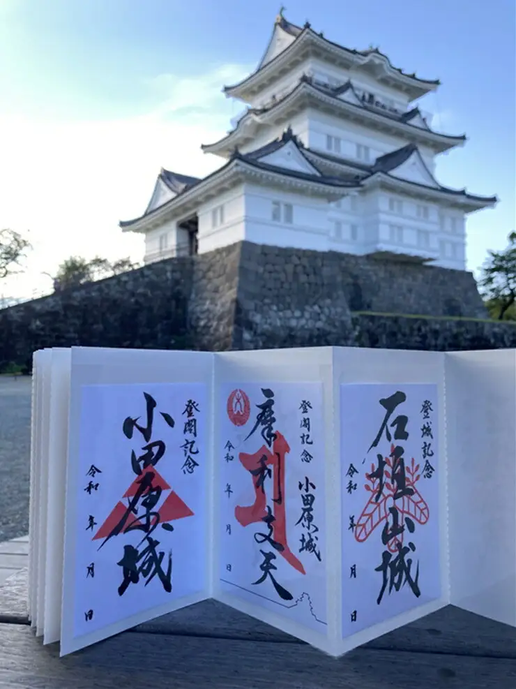 小田原城御城印・御城印帳・石垣山城御城印セット【小田原城 石垣山城 小田原御城印 朱印 一夜城Yoroizuka Farm マルシェ 太閤桐 北条氏 豊臣秀吉 日本100名城 小田原合戦 神奈川県 小田原市 御城印 御城印】