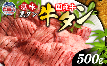 牛タン 国産 塩牛タン 500g さとう精肉店