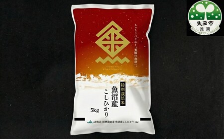【特別栽培米】魚沼産コシヒカリ（精米）5kg