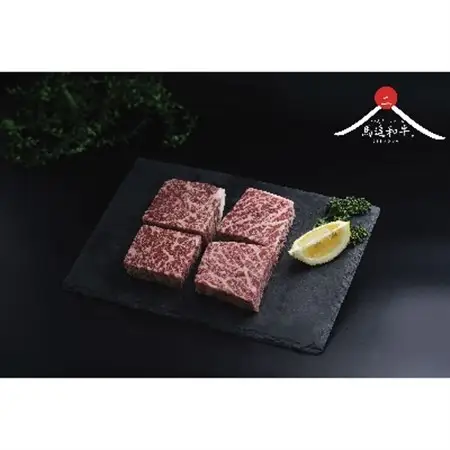 北海道長沼町産 馬追和牛 ももステーキ 400g(4枚入)_肉 ステーキ 牛肉 ビーフステーキ  肉 和牛 牛肉   肉  牛肉 _【配送不可地域：離島】【1251561】