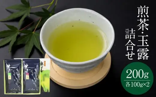 【お茶の光玉園】煎茶・玉露詰合せ　049-006