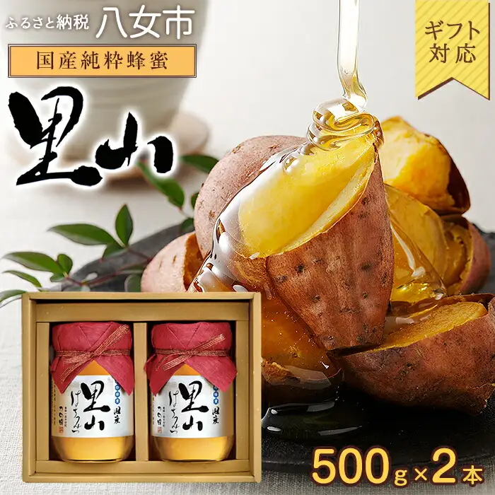 【ギフト用】 かの蜂  国産里山蜂蜜【500g×2本】セット 養蜂一筋60年自慢の一品 蜂蜜 はちみつ ハチミツ 国産 年内配送 年内発送 お歳暮 御歳暮 お中元 御中元 贈り物 母の日 父の日 誕生日 プレゼント バースデー 敬老の日 ギフト 024-039-GFT