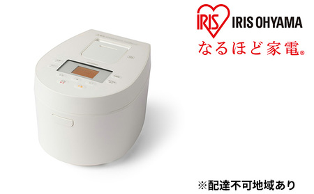 アイリスオーヤマ 炊飯器 3合 RC-IL30-W ホワイト IHジャー IH炊飯器 IH 炊飯ジャー IH炊飯ジャー 銘柄炊き 低温調理 パン ケーキ 炊飯 白米 米 早炊き 保温 新生活 調理家電 電化製品 家電 宮城 宮城県 大河原 大河原町
