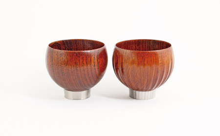【手作り漆器】 湯呑み sukuf clear brown ペア セット 漆器×金属 手作り 漆器 湯呑 湯飲み 湯のみ ゆのみ 湯呑み茶碗 食器 器 おしゃれ 雑貨 キッチン用品 キッチン ぐい呑み 小鉢 天然木 本漆 酒器 京都 工芸品 民芸品 日用品 京都府向日市 