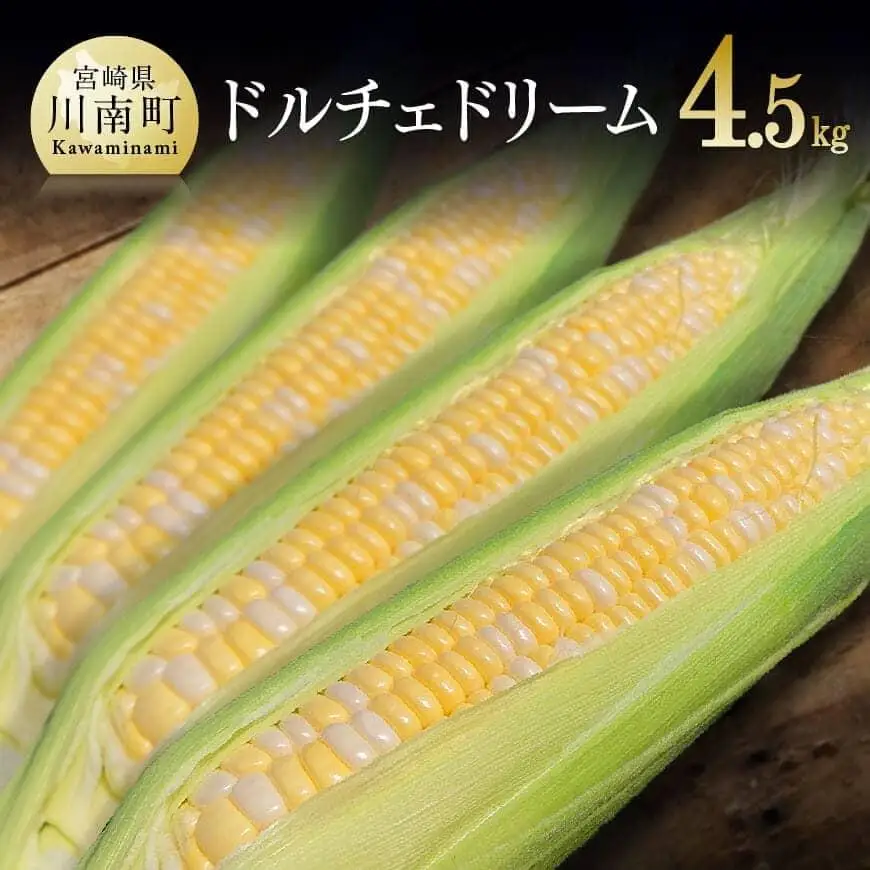 【令和8年発送】大山さんちのスイートコーン(ドルチェドリーム)4.5kg 【 先行予約 数量限定 期間限定 2026年発送 先行受付 宮崎県産 九州産 】