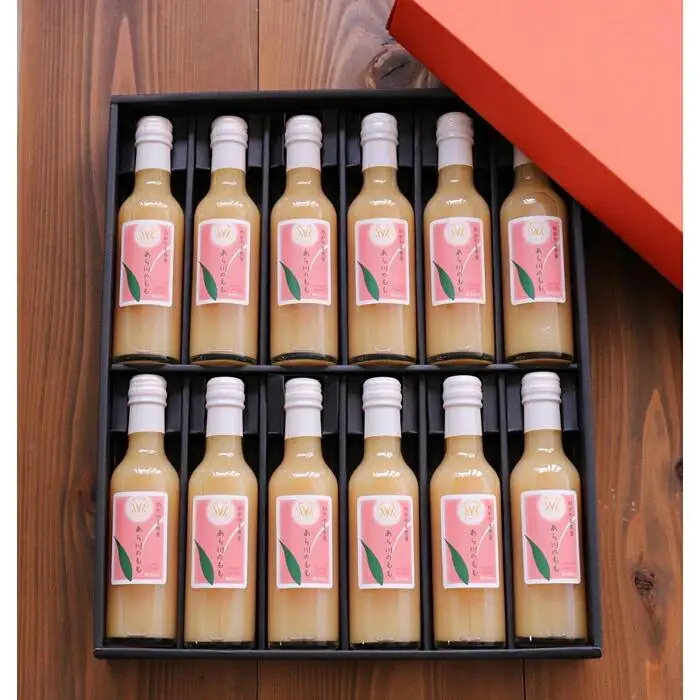 あら川の桃 60％ 果汁入り ドリンク 200ml × 12本 入り ギフトセット【mao10】