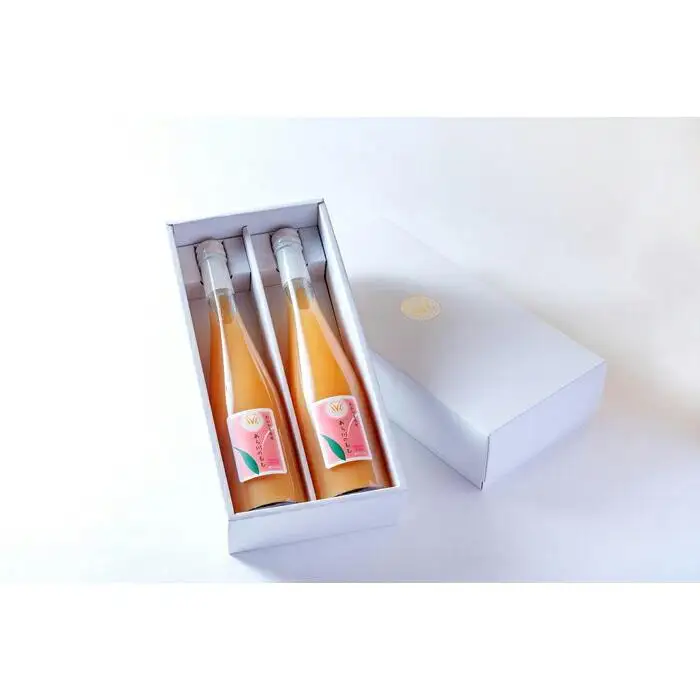あら川の桃 60％ 果汁入り ドリンク 500ml × 2本 入り ギフトセット【mao12】