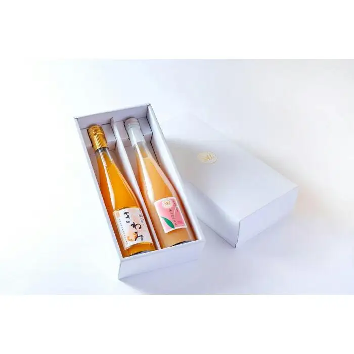 きわみ みかんジュース ／ あら川の桃 ドリンク 500ml 合計 2本 入り アソートセット【mao15】