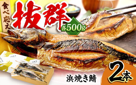 若狭小浜 桝屋の浜焼き鯖2本入り [BFAO008] 【配送不可地域：離島】 