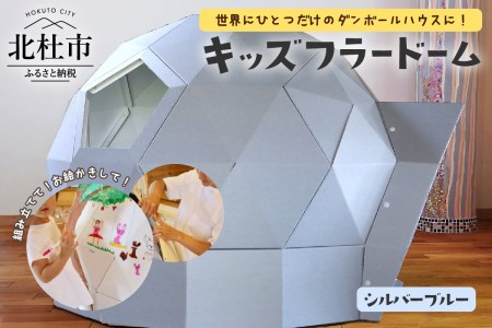 キッズフラードーム（シルバーブルー） [h166]