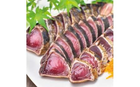 黄金藁焼き一本釣り 鰹 タタキ 1kg と藻塩(5パック)のセット / 鰹 カツオ 魚介 たたき ※離島への配送不可【nks209-r-s1-C】