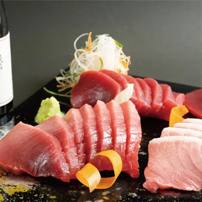 本マグロ（養殖）トロ＆赤身セット　500g［KS12］