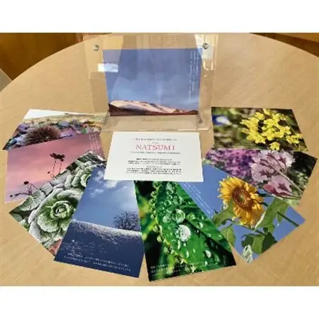 「PHOTO NATUMI」～私が見つけた 御代田の小さな風景たち～　(写真8枚、フォトスタンド付)_雑貨   _【1261765】