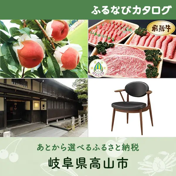【有効期限なし！後からゆっくり特産品を選べる】岐阜県高山市カタログポイント