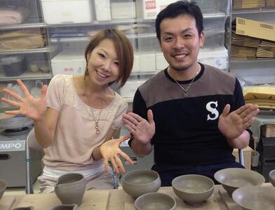 電動ろくろ体験（お手軽コース）ペアチケット