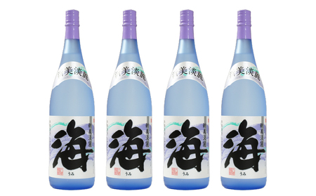 1579 芋焼酎『海』1800ml×4本（7200ml） KN034-002-03 酒 焼酎