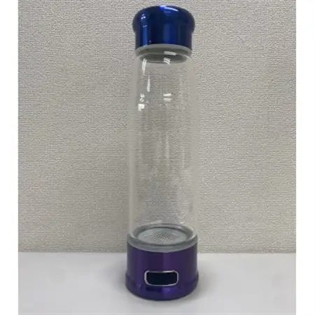 【飲みたい時にすぐ飲める《日本製》充電式携帯水素水生成器】B-1501BPブルーパープルバイカラー【1262217】