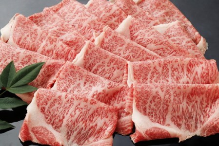 【PRキャンペーン対象】近江牛 ロース スライス 500g 【DM02W1】 牛肉 近江牛 すき焼き 生産牧場指定 料亭