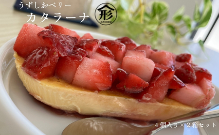 うずしおベリー カタラーナ 2箱セット いちごスイーツ 苺 フルーツガーデンやまがた　スイーツ　お菓子　ギフト　敬老の日　お歳暮　冷凍　洋菓子　いちご　