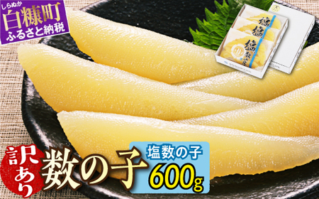 【訳あり】塩数の子【200g×3】おせち お正月 数の子 かずのこ 塩数の子 塩かずのこ つまみ 北海道 海鮮 人気 訳あり 不揃い わけあり グルメ 食べ物 魚卵 魚 魚介 北海道 白糠町_T010-0133