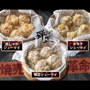 焼売 3種セット 5個×3袋 （ホタテ、肉じゃが、メンマ） シューマイ
