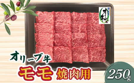 香川県産黒毛和牛 オリーブ牛モモ焼肉250g
